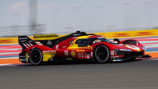 Istvan Kapitany and Benedetto Vigna in front of Ferrari 499P