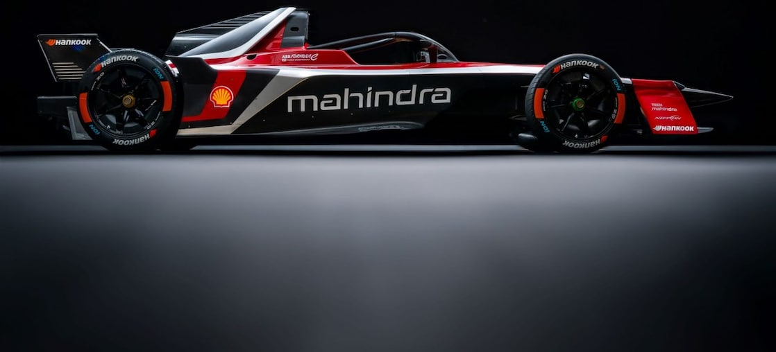 Red Formula car