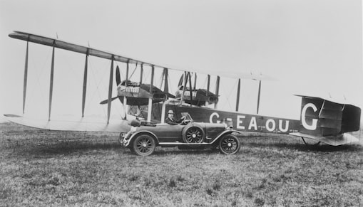 Aircraft which took the first transatlantic flight