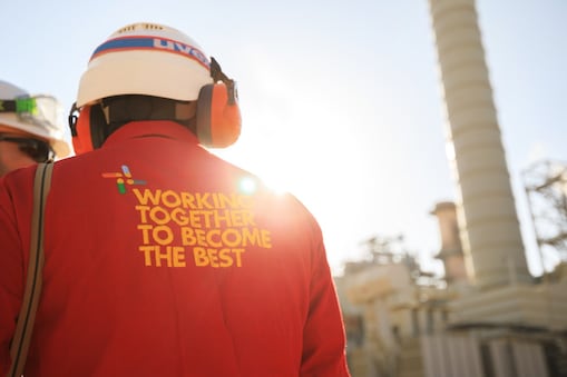workers working in GTL station