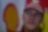 Michael Schumacher in front of Shell Pecten