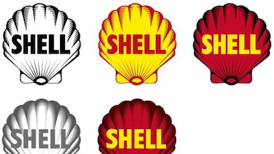 five logo designs from 1948