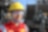 Engineer smiling